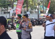 Polres Garut Lakukan Pengaman Pendaftaran Calon Bupati