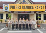 Polres Bangka Barat Menerima Kunjungan Tim Suvervisi SLOG Polri