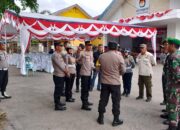 Polres Bangka Barat Laknsakan Pengamanan Pada Pelaksanaan Pendaftaran Bacalon Bupati-Wakil Bupati Bangka Barat pada Pilkada serentak 2024