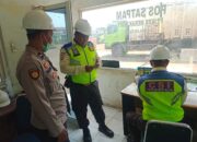 Personil Polsek Kskp Banten Polres Cilegon Pelihara Kamtibmas Bersama Security