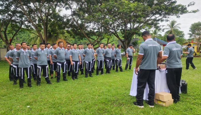 Lapas Pohuwato Gelar Kegiatan Fisik Mental dan Disiplin bagi Pegawai