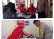 Bhabinkamtibmas Sambang dan  Silahturahmi Monitoring Kegiatan Pos Yandu kantil  II Kel.Kotabumi