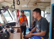 Inovasi Anjeli Polsek Jajaran Polres Barsel Laksanakan Patroli Dan Imbau Keselamatan Pelayaran
