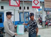 Cegah Karhutla, Personel Polsek Dusel Gencar Imbau Masyarakat