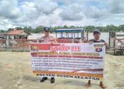 Cegah Penambangan Ilegal, Polsek Dusel Gencar Sampaikan Terkait Larangan Penambangan Ilegal