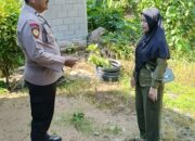 Cegah Karhutla, Personel Polsek GB Awai Gencar Beri Imbauan Kepada Masyarakat
