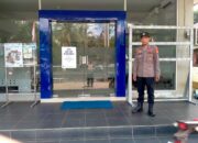 Polsek Kapuas Barat Melakukan Patroli Rutin di Bank BRI Unit Mandomai  Bank BRI Unit Mandomai