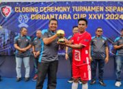 Irdam XIV/Hsn Menghadiri Penutupan Turnamen Sepak Bola Dirgantara Cup XXVI Tahun 2024