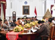 Panglima TNI Hadiri Rapat Terbatas Pimpinan Presiden RI