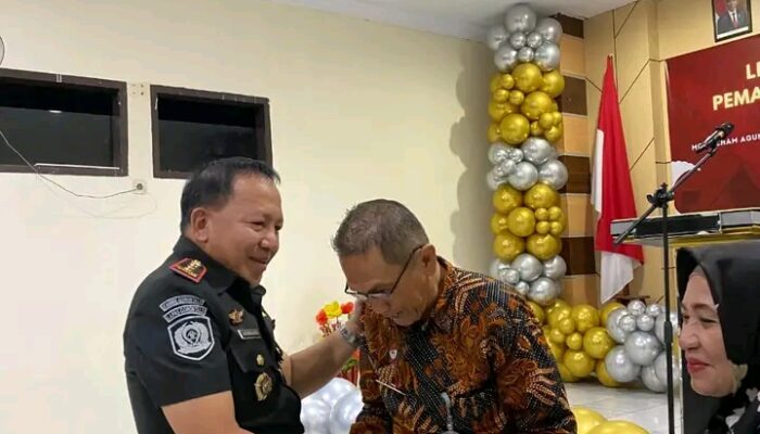 Resmi di Lantik, Indra S. Mokoagow Sebagai Kabapas Kelas I Manado Mengantikan M. Ilham A. Setyawan Pindah Tugaskan