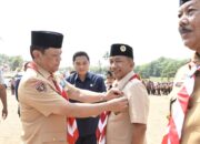 M. Firsada Membuka Jambore Cabang Ke- IV Tahun 2024