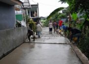 Pemerintah Desa Warung Menteng Realisasikan Bantuan Keuangan 2024 dengan Betonisasi Jalan di Kampung Warungkupa