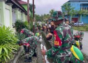 Sambut HUT Ke-79 TNI, Kodim 1710/Mimika Gelar Karya Bakti