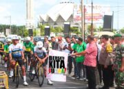 Tim Sumut Berhasil Raih Emas di Road Race 70 KM Jarak Pendek Putra, Tebing Hingga Parapat