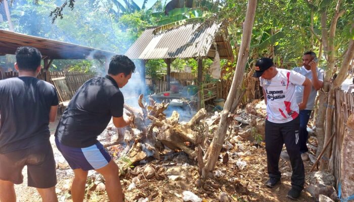 Lapas Arjasa Gelar Kerja Bakti Bersama untuk Wujudkan Sarana Asimilasi dan Edukasi yang Bersih dan Nyaman