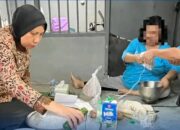 Gelar Pembinaan, Kalapas Meita Eriza Bersama Dengan Warga Binaan Pemasyarakatan  (WBP)  Membuat Kue