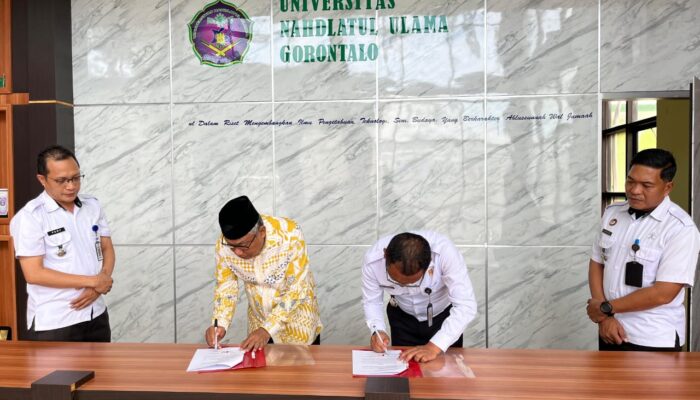 Bapas Gorontalo Jalin PKS Bersama UNUGO, UKM Flamboyan, dan IPWL Ummu Syahidah. Untuk Pembimbingan Klien Pemasyarakatan