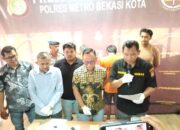 Presss Conference Polres Metro Bekasi Kota Ungkap Kasus Pencabulan Anak Dibawah Umur