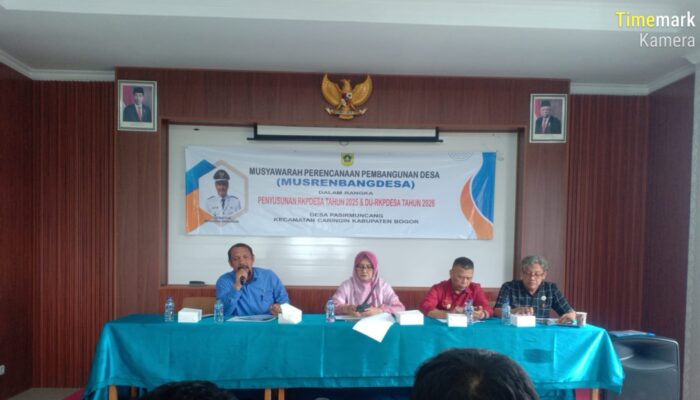 Pemdes Pasirmuncang Gelar Musrenbangdes 2024, dalam Rangka Penyusunan RKPDes Tahun 2025