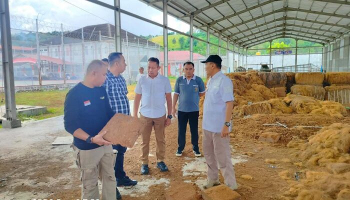 Kadivpas Mengharapkan Pabrik Cocofiber di Lapas Pohuwato Berfungsi Kembali