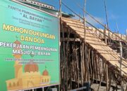 Pembangunan Masjid Al-Bayan Desa Masidang Kecamatan Aru Utara Berhasil Diselesaikan