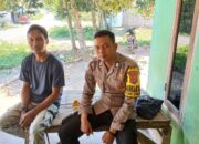 Harkamtibmas Dan Pererat Kemitraan Dengan Warga Bhabinkamtibmas Polsek Cimarga Polres Lebak Rutin Sambangi Warga Di Desa Binaannya