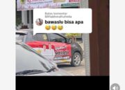 Mobil Berstiker Mas-Boy di Kantor Dinas Pertanian Pemalang, Pengemudi : Tidak Ada Maksud dan Tujuan Politik !!!