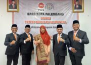 Resmi Dilantik Hj. Yulfa Cindosari S.Ud Menjadi Anggota DPRD Kota Palembang Periode 2024-2029