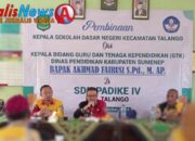 Disdik Sumenep Sosialisasikan Program SGR di Kecamatan Talango