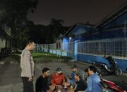 Personil Polsek Ciwandan Polres Cilegon Gelar Patroli Malam Antisipasi Tawuran Kelompok Geng Motor Dan Balap Liar