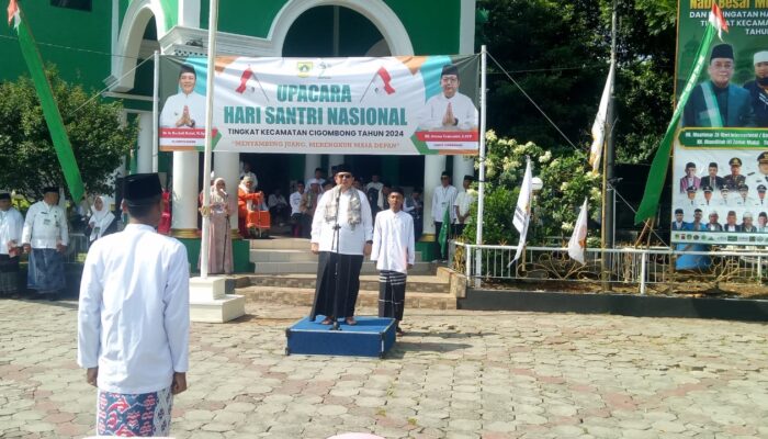 Pawai Karnaval Meriahkan Peringatan Hari Santri Nasional 2024 di Kecamatan Cigombong