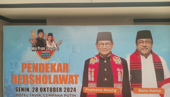 Deklarasi Dukungan Pendekar Bersholawat Kepada Pramono Anung Dan Rano Karno Sebagai Pilgub DKI3