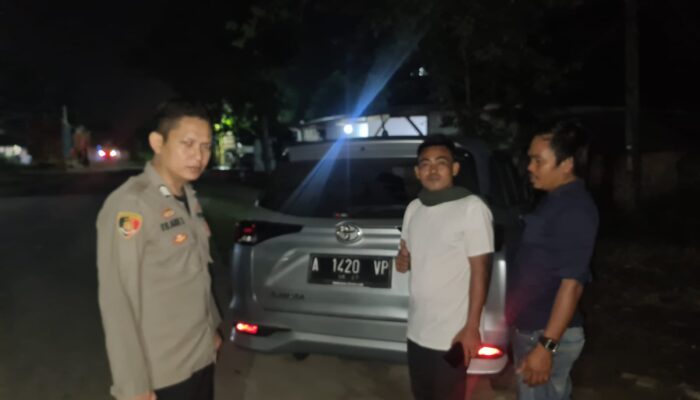 Ka Spkt Polsek Cikulur Melaksanakan Sambang Dan Patroli Malam