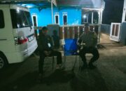 Humanis, Polsek Cipaku Polres Ciamis Patroli Dialogis ke Pemukiman Warga Saat Malam Hari*