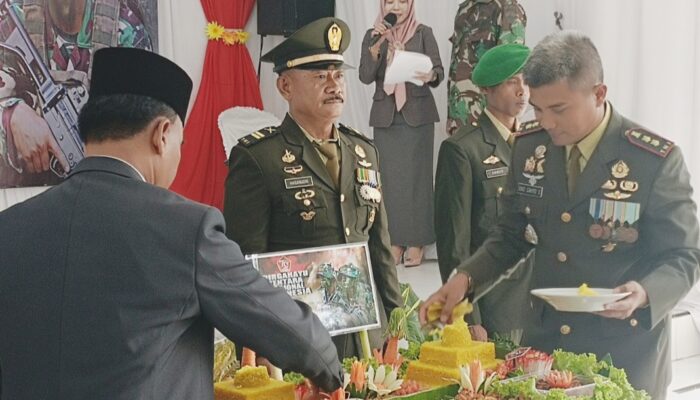 Kodim 1607/Sumbawa Gelar Tasyakuran, Dandim: TNI Semakin Solid Menjaga Kedaulatan Bangsa