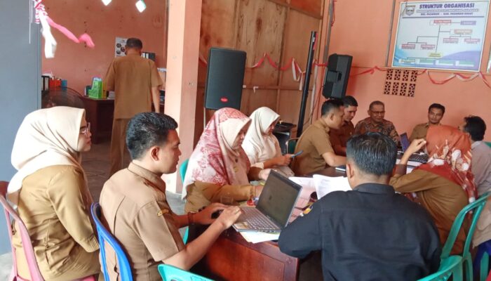 Tim Kecamatan Pasaman Laksanakan Verifikasi RKP Nagari LIngkuang Aua Barat