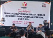 Penyandang Disabilitas Di Dairi Hadiri Sosialisasi Pemahaman Kepemiluan Oleh Bawaslu Dairi