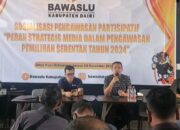 Bawaslu Dairi Gandeng Media Dalam Pengawasan Pilkada Serentak Tahun 2024