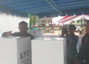 KPU Dairi Gelar Simulasi Pemungutan Penghitungan Suara Bersama PPK dan PPS