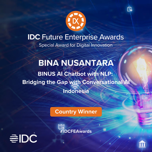 BINUS Raih Penghargaan dari IDC Awards 2024