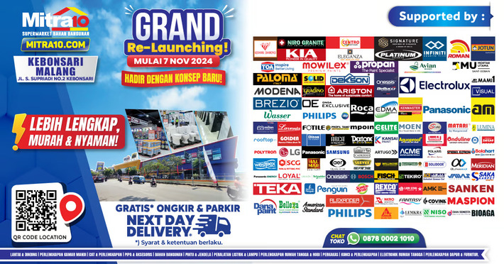 Grand Re Launching Mitra10 Malang 1