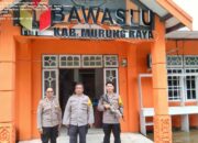 Pam Kantor Bawaslu, Polres Mura Pastikan Aman dan Kondusif