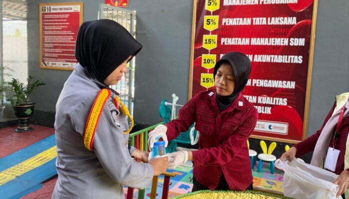 Gelar Tes Urine, Lapas Perempuan Gorontalo Berkomitmen Berantas Narkoba