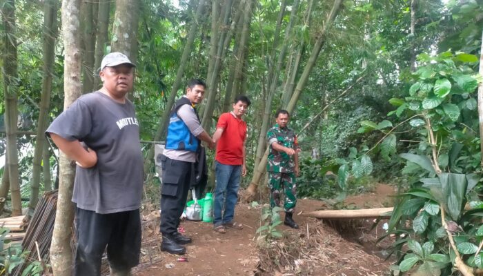 Sinergitas TNI Polri Wilkum Polsek Cijeruk Giat Cooling Sistem Sambang Dialogis