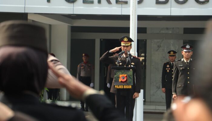 Polres Bogor Laksanakan Upacara Peringati Hari Pahlawan Untuk Kenang dan Hormati Perjuangan Para Pahlawan Terdahulu