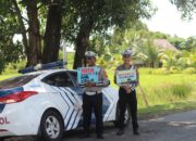 Antisipasi Lakalantas, Satlantas Polres Kapuas Pantau Arus Lalu Lintas Lingkar Luar Kota