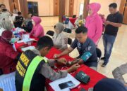 Polres Garut Gelar Donor Darah dalam Rangka HUT Korpri Ke-53