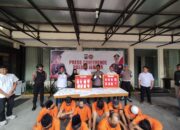 *Polres Jember Berhasil Mengungkap 9 Kasus Narkoba Dengan 12 Tersangka.*