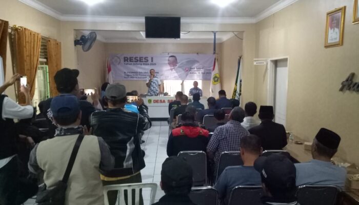 Reses I Tahun Sidang 2024-2025, Anggota Dewan Provinsi Jabar H. Permadi Dalung Kunjungi Desa Srogol