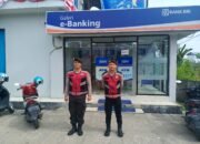 Rutin Laksanakan Patroli, Personel Satsamapta Polres Barsel Sambangi Obvit Bank